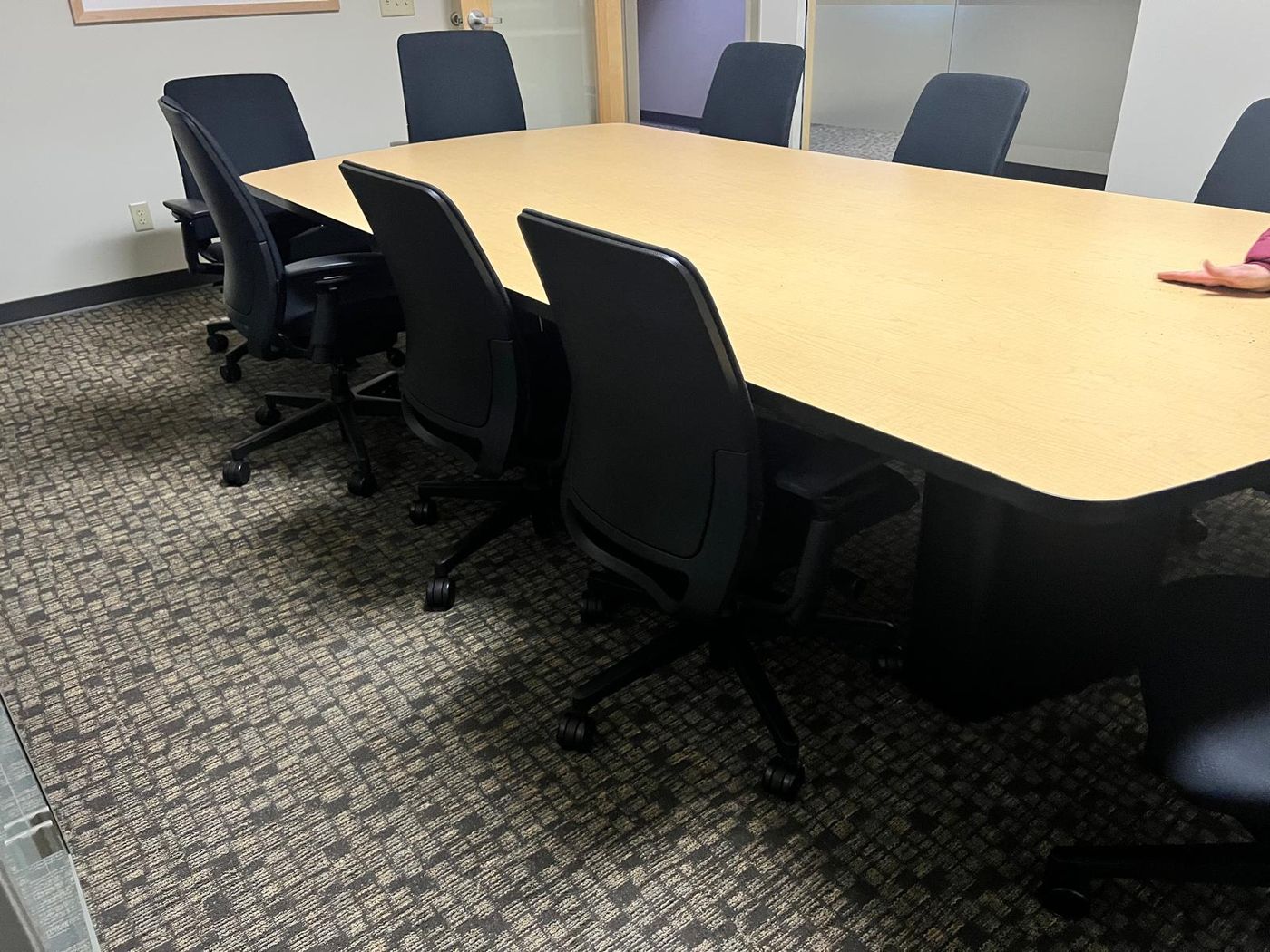 Conference room furniture handled by Cardinal Selling Services